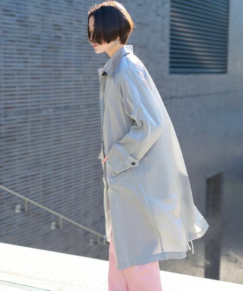 CARA O CRUZ / キャラ・オ・クルス その他アウター | 撥水ロングコート | 詳細15