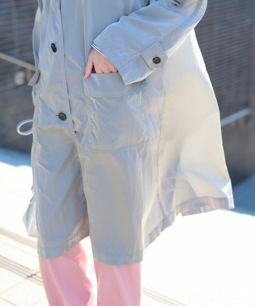 CARA O CRUZ / キャラ・オ・クルス その他アウター | 撥水ロングコート | 詳細24