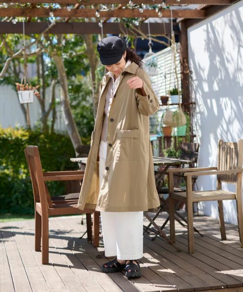 CARA O CRUZ / キャラ・オ・クルス その他アウター | 撥水ロングコート | 詳細7