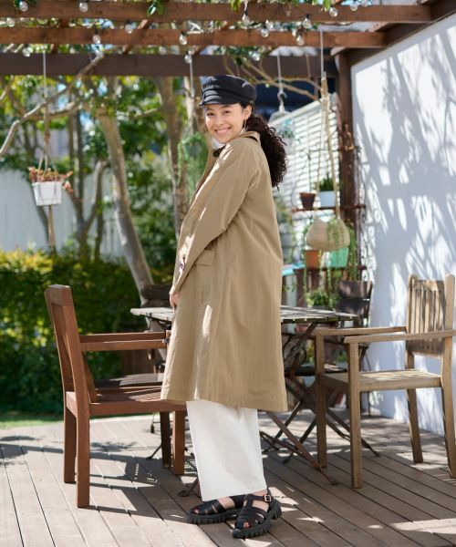 CARA O CRUZ / キャラ・オ・クルス その他アウター | 撥水ロングコート | 詳細8