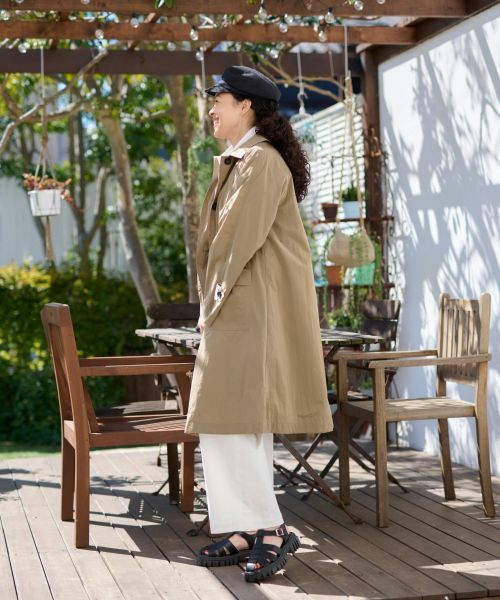 CARA O CRUZ / キャラ・オ・クルス その他アウター | 撥水ロングコート | 詳細9