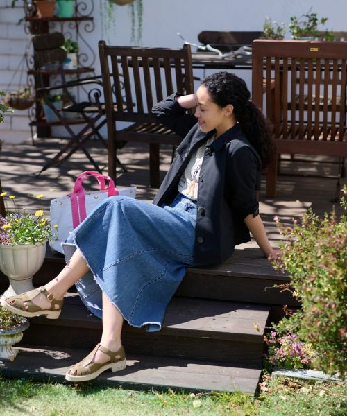 CARA O CRUZ / キャラ・オ・クルス トートバッグ | 配色ハンドル ビッグトートバッグ | 詳細9