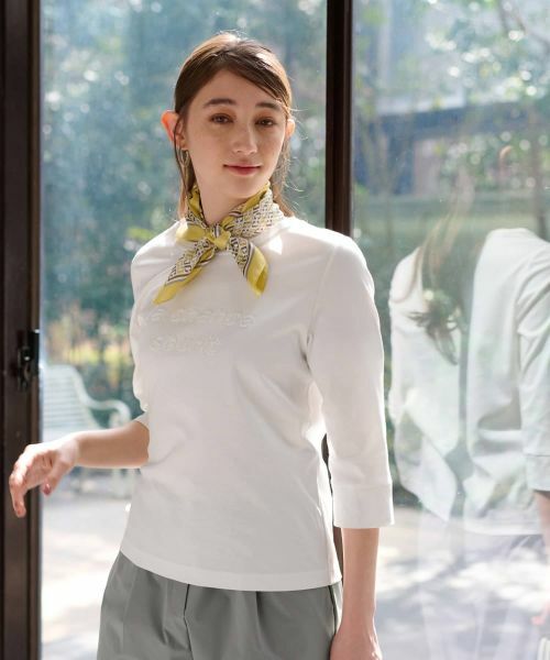 CARA O CRUZ / キャラ・オ・クルス バンダナ・スカーフ | モノグラム柄スカーフ | 詳細8