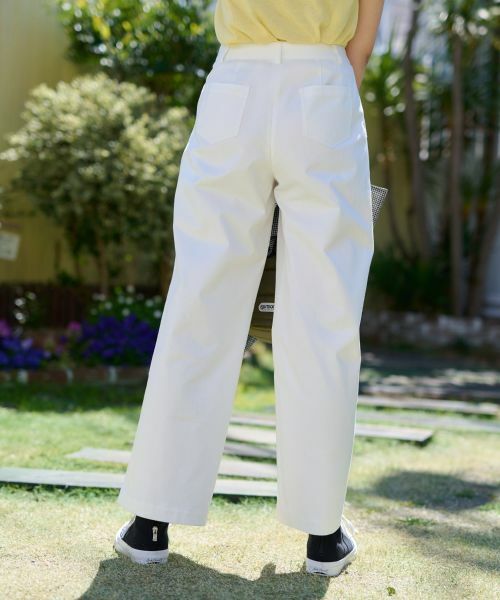 CARA O CRUZ / キャラ・オ・クルス その他パンツ | 洗えるウエスト伸縮 ワイドパンツ | 詳細27