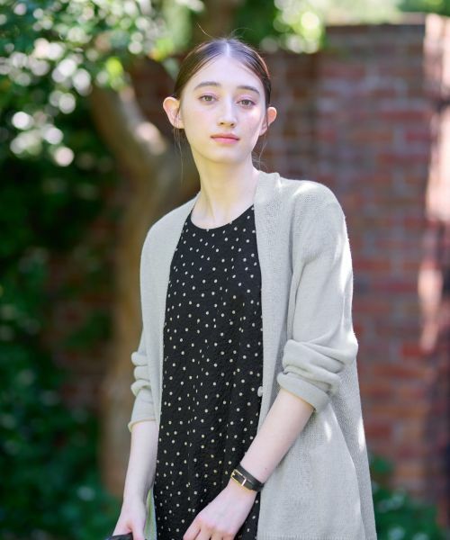 CARA O CRUZ / キャラ・オ・クルス カーディガン・ボレロ | 後ろ切替カーディガン | 詳細11