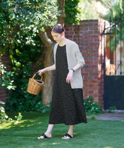 CARA O CRUZ / キャラ・オ・クルス カーディガン・ボレロ | 後ろ切替カーディガン | 詳細12