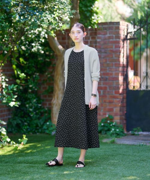 CARA O CRUZ / キャラ・オ・クルス カーディガン・ボレロ | 後ろ切替カーディガン | 詳細14