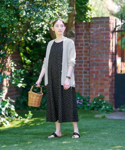 CARA O CRUZ / キャラ・オ・クルス カーディガン・ボレロ | 後ろ切替カーディガン | 詳細15