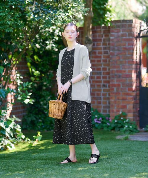 CARA O CRUZ / キャラ・オ・クルス カーディガン・ボレロ | 後ろ切替カーディガン | 詳細16