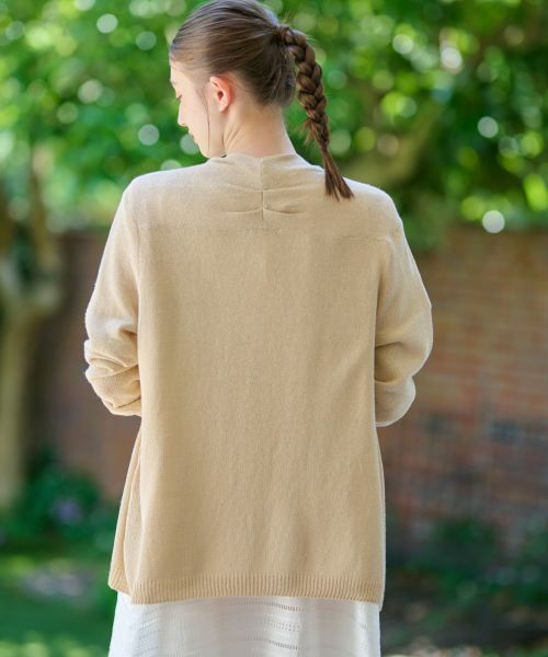 CARA O CRUZ / キャラ・オ・クルス カーディガン・ボレロ | 後ろ切替カーディガン | 詳細22