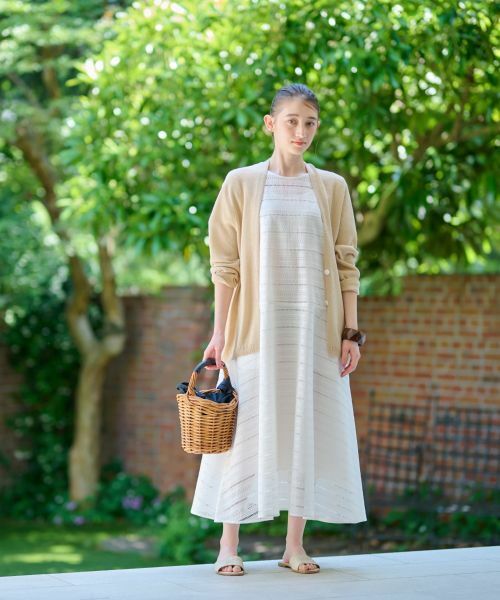 CARA O CRUZ / キャラ・オ・クルス カーディガン・ボレロ | 後ろ切替カーディガン | 詳細25