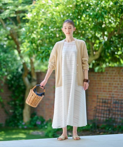 CARA O CRUZ / キャラ・オ・クルス カーディガン・ボレロ | 後ろ切替カーディガン | 詳細26