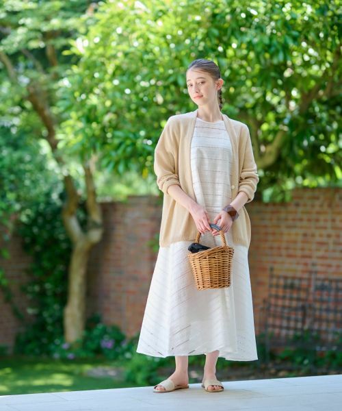 CARA O CRUZ / キャラ・オ・クルス カーディガン・ボレロ | 後ろ切替カーディガン | 詳細27