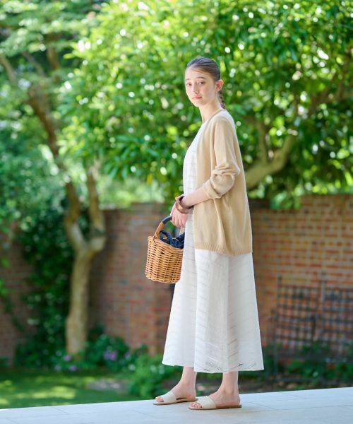 CARA O CRUZ / キャラ・オ・クルス カーディガン・ボレロ | 後ろ切替カーディガン | 詳細28