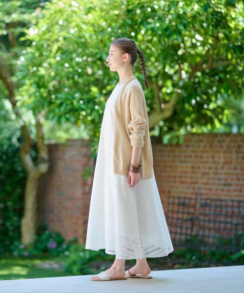 CARA O CRUZ / キャラ・オ・クルス カーディガン・ボレロ | 後ろ切替カーディガン | 詳細29