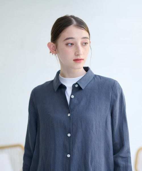 CARA O CRUZ / キャラ・オ・クルス シャツ・ブラウス | 洗える 麻シャツ | 詳細26