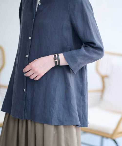 CARA O CRUZ / キャラ・オ・クルス シャツ・ブラウス | 洗える 麻シャツ | 詳細27