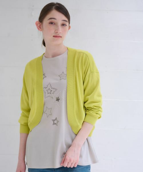 CARA O CRUZ / キャラ・オ・クルス カーディガン・ボレロ | ボレロカーディガン | 詳細11