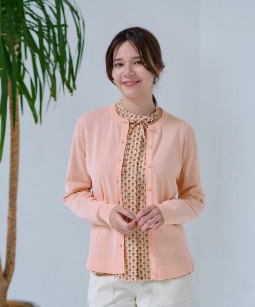 CARA O CRUZ / キャラ・オ・クルス ニット・セーター | 洗える カーディガン【セットアップ】 | 詳細1