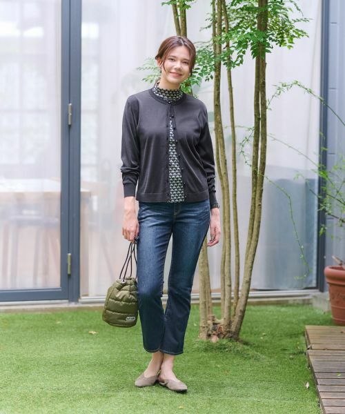 CARA O CRUZ / キャラ・オ・クルス ニット・セーター | 洗える カーディガン【セットアップ】 | 詳細11