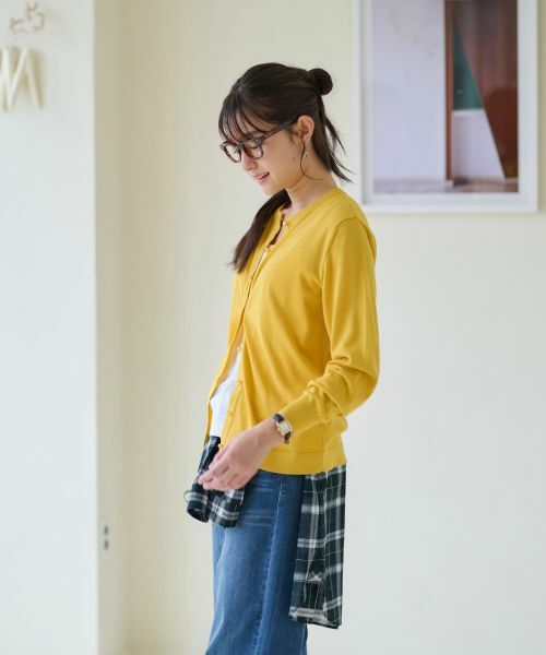 CARA O CRUZ / キャラ・オ・クルス ニット・セーター | 洗える カーディガン【セットアップ】 | 詳細16