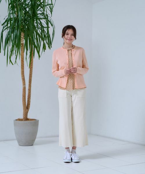 CARA O CRUZ / キャラ・オ・クルス ニット・セーター | 洗える カーディガン【セットアップ】 | 詳細5