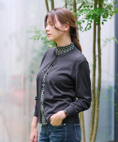 CARA O CRUZ / キャラ・オ・クルス ニット・セーター | 洗える カーディガン【セットアップ】 | 詳細9