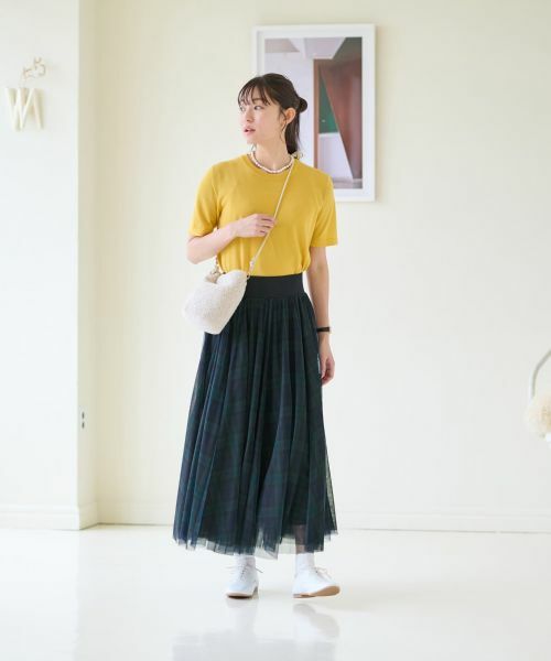 CARA O CRUZ / キャラ・オ・クルス ニット・セーター | 洗える クルーネックニット【セットアップ】 | 詳細13