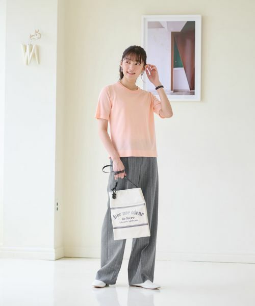 CARA O CRUZ / キャラ・オ・クルス ニット・セーター | 洗える クルーネックニット【セットアップ】 | 詳細23