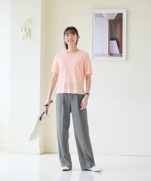 CARA O CRUZ / キャラ・オ・クルス ニット・セーター | 洗える クルーネックニット【セットアップ】 | 詳細24