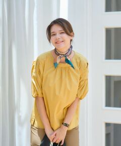 CARA O CRUZ / キャラ・オ・クルス シャツ・ブラウス | 洗える 袖コンシャスブラウス