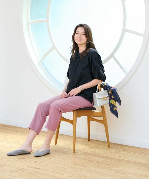 CARA O CRUZ / キャラ・オ・クルス シャツ・ブラウス | 洗える 袖コンシャスブラウス | 詳細21