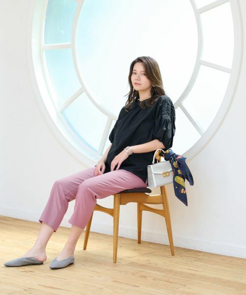 CARA O CRUZ / キャラ・オ・クルス シャツ・ブラウス | 洗える 袖コンシャスブラウス | 詳細22