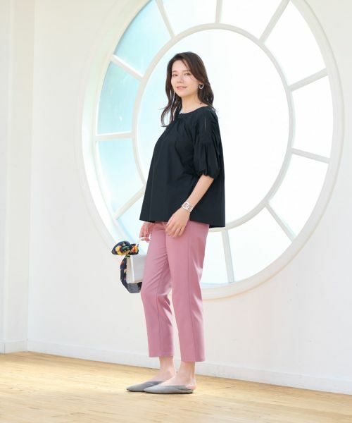 CARA O CRUZ / キャラ・オ・クルス シャツ・ブラウス | 洗える 袖コンシャスブラウス | 詳細24