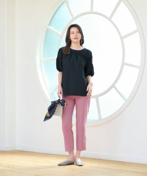 CARA O CRUZ / キャラ・オ・クルス シャツ・ブラウス | 洗える 袖コンシャスブラウス | 詳細26