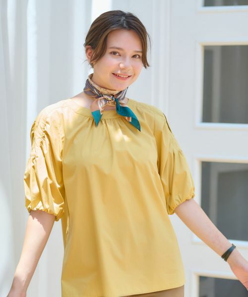 CARA O CRUZ / キャラ・オ・クルス シャツ・ブラウス | 洗える 袖コンシャスブラウス | 詳細27