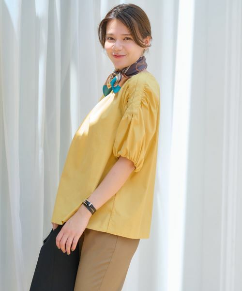 CARA O CRUZ / キャラ・オ・クルス シャツ・ブラウス | 洗える 袖コンシャスブラウス | 詳細29