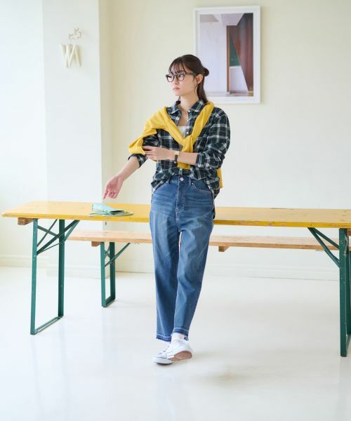 CARA O CRUZ / キャラ・オ・クルス シャツ・ブラウス | 洗える ブラックウォッチシャツ | 詳細11