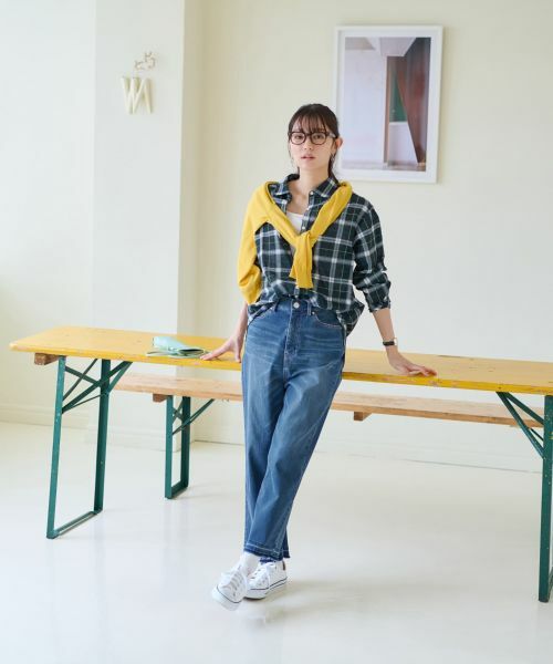 CARA O CRUZ / キャラ・オ・クルス シャツ・ブラウス | 洗える ブラックウォッチシャツ | 詳細12