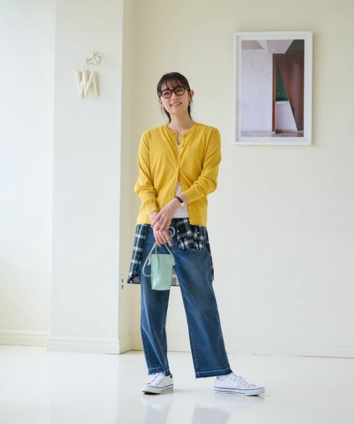 CARA O CRUZ / キャラ・オ・クルス シャツ・ブラウス | 洗える ブラックウォッチシャツ | 詳細15