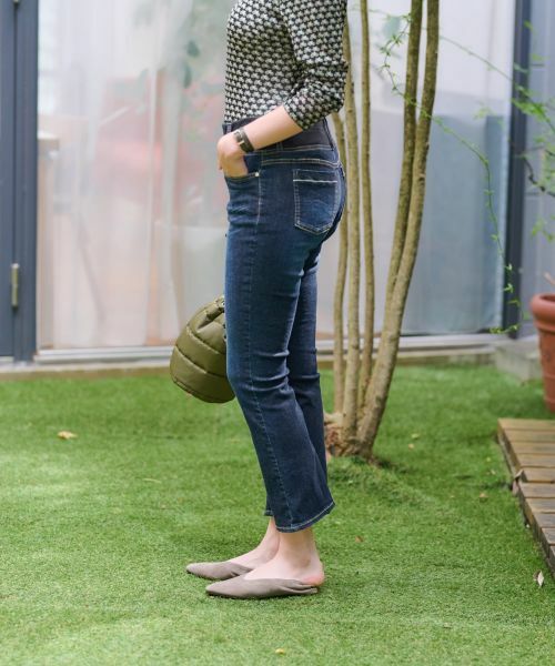 CARA O CRUZ / キャラ・オ・クルス デニムパンツ | 洗えるウエストリブデニム | 詳細14