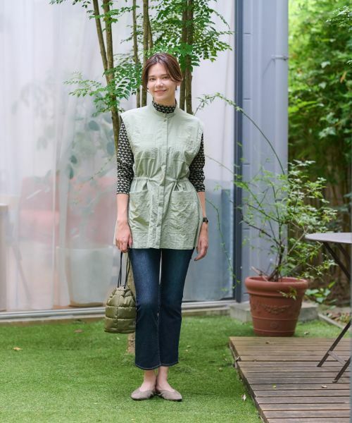 CARA O CRUZ / キャラ・オ・クルス デニムパンツ | 洗えるウエストリブデニム | 詳細24