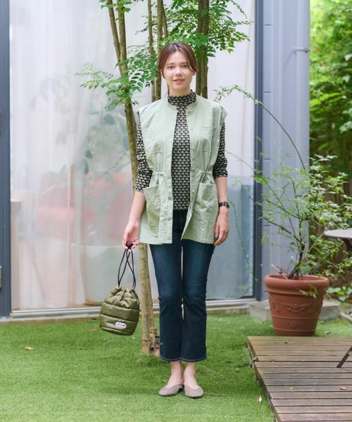 CARA O CRUZ / キャラ・オ・クルス デニムパンツ | 洗えるウエストリブデニム | 詳細25