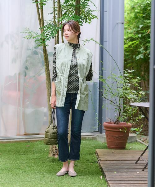 CARA O CRUZ / キャラ・オ・クルス デニムパンツ | 洗えるウエストリブデニム | 詳細26