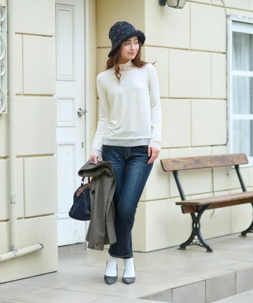 CARA O CRUZ / キャラ・オ・クルス デニムパンツ | 洗えるウエストリブデニム | 詳細7