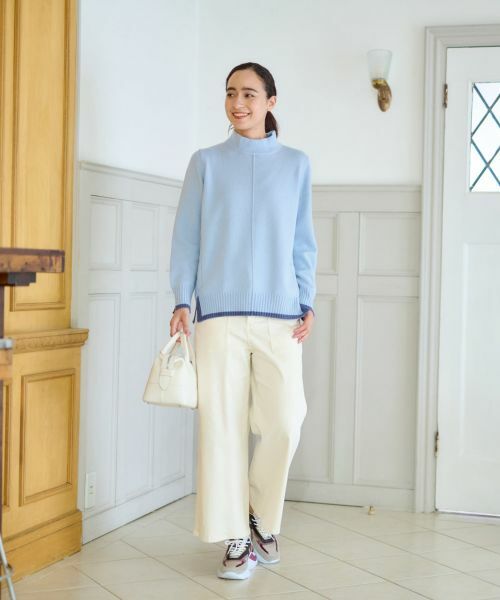 CARA O CRUZ / キャラ・オ・クルス その他パンツ | 洗えるベイカーパンツ【産地ナブル】 | 詳細10