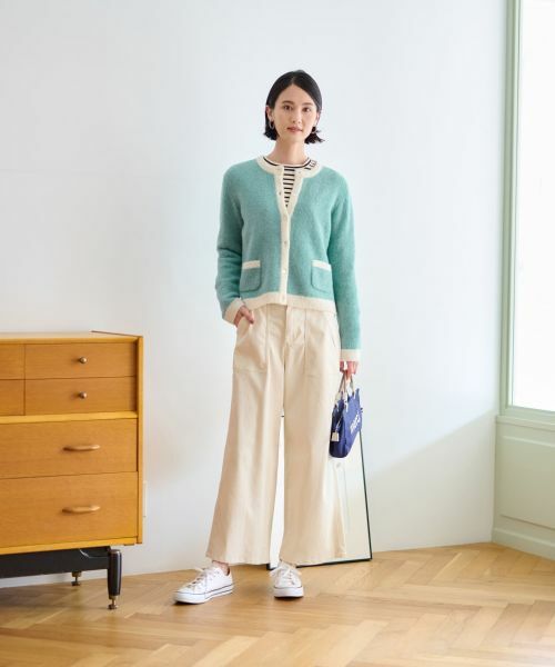 CARA O CRUZ / キャラ・オ・クルス その他パンツ | 洗えるベイカーパンツ【産地ナブル】 | 詳細12