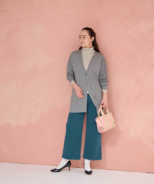 CARA O CRUZ / キャラ・オ・クルス その他パンツ | 洗えるベイカーパンツ【産地ナブル】 | 詳細25