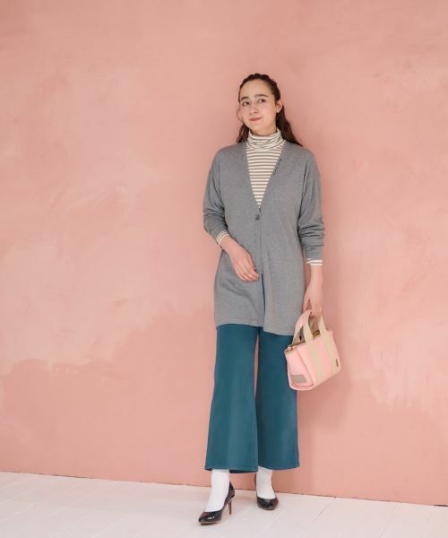 CARA O CRUZ / キャラ・オ・クルス その他パンツ | 洗えるベイカーパンツ【産地ナブル】 | 詳細26