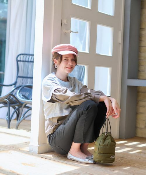 CARA O CRUZ / キャラ・オ・クルス デニムパンツ | 洗えるウエストリブブラックフレアパンツ | 詳細23